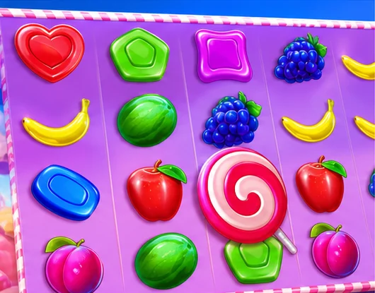 Sweet Bonanza oyun sembolleri ve makara görünümü